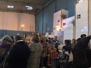パリで開催された和物ブロカント：会場内の様子